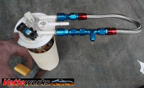 GM EFI to AN adapter fuel line kit